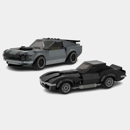 69 American Classics Duo - Corvette C3 & Ford Mustang Boss